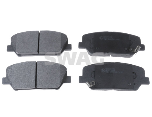 set placute frana,frana disc 33 10 7287 SWAG